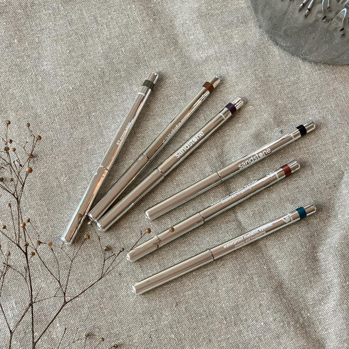 Hypoallergenic Waterproof Eyeliner (Spicy Cinnamon) - Unscented Metallic Brown Eye Pencil, Vegan & Cruelty Free