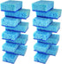 Blue Multi Use Scrub Sponge, 18 Pack, Heavy Duty Non Scratch Fiber, Made in Europe, Odorless