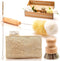 Bamboo Dish Brush Set, Complete Sustainable & Compostable Sponge and Scrubber Set for Eco-Friendly Cleaning