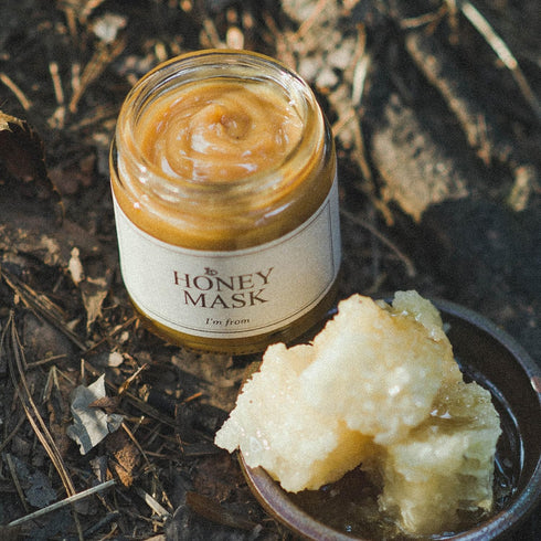 I'm from Honey Mask | 1.01 Fl Oz Wash Off Face Mask | 38.7% Korean Honey for Deep Moisturization