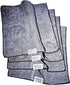 Nano Towels 4-Pack (14x14, Grey) - The Amazing Eco Cloth That Cleans Any Surface with Only Water, No More Paper Towels