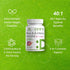Myo-Inositol & D-Chiro Inositol Supplement (40:1) 2,050mg Per Serving, 240 Veggie Capsules for Women Health