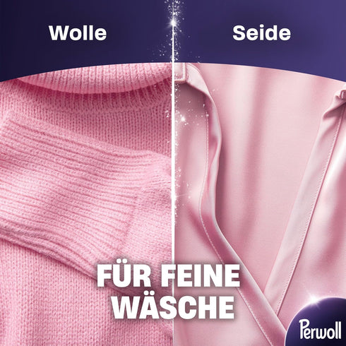 Perwoll (1 27 Wool & Delicates Detergent x Wash Loads) | Detergent for Fine Fabrics | Gently Cleans, Smoothes