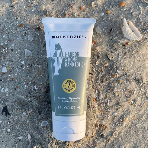 MACKENZIE'S Harbor & Home Lotion - Natural Hand Moisturizer for Fisherman - Father's Day Gifts - 6 oz