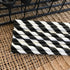 Stripe Paper Straws - Black White - 7.75 Inches - 50 Pack from Outside the Box Papers