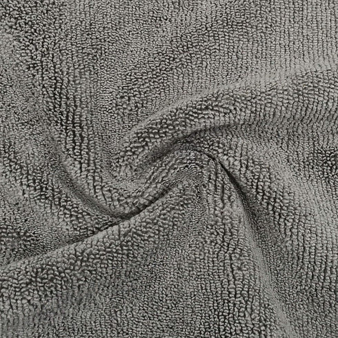 POLYTE Microfiber Cleaning Towel, 16x24, 6 Pack, Professional, Blue, Camel, Gray