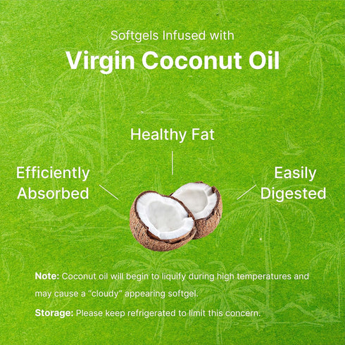 DEAL SUPPLEMENT High Potency Vitamin A 25000 IU, 500 Coconut Oil Softgels, Natural Fish Liver Oil Source