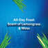 Moisturizing Body & Face Wash for Sensitive Skin by Suave, Lemongrass scent, No Parabens, No Phthalates, 18 Oz Pack of 6